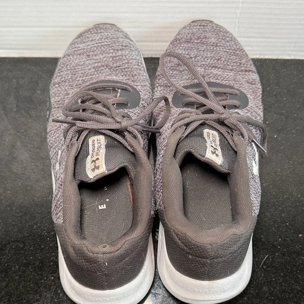 Under Armour Charged Pursuit 3 Twist Running Shoes Men's 9.5 Jet Gray White